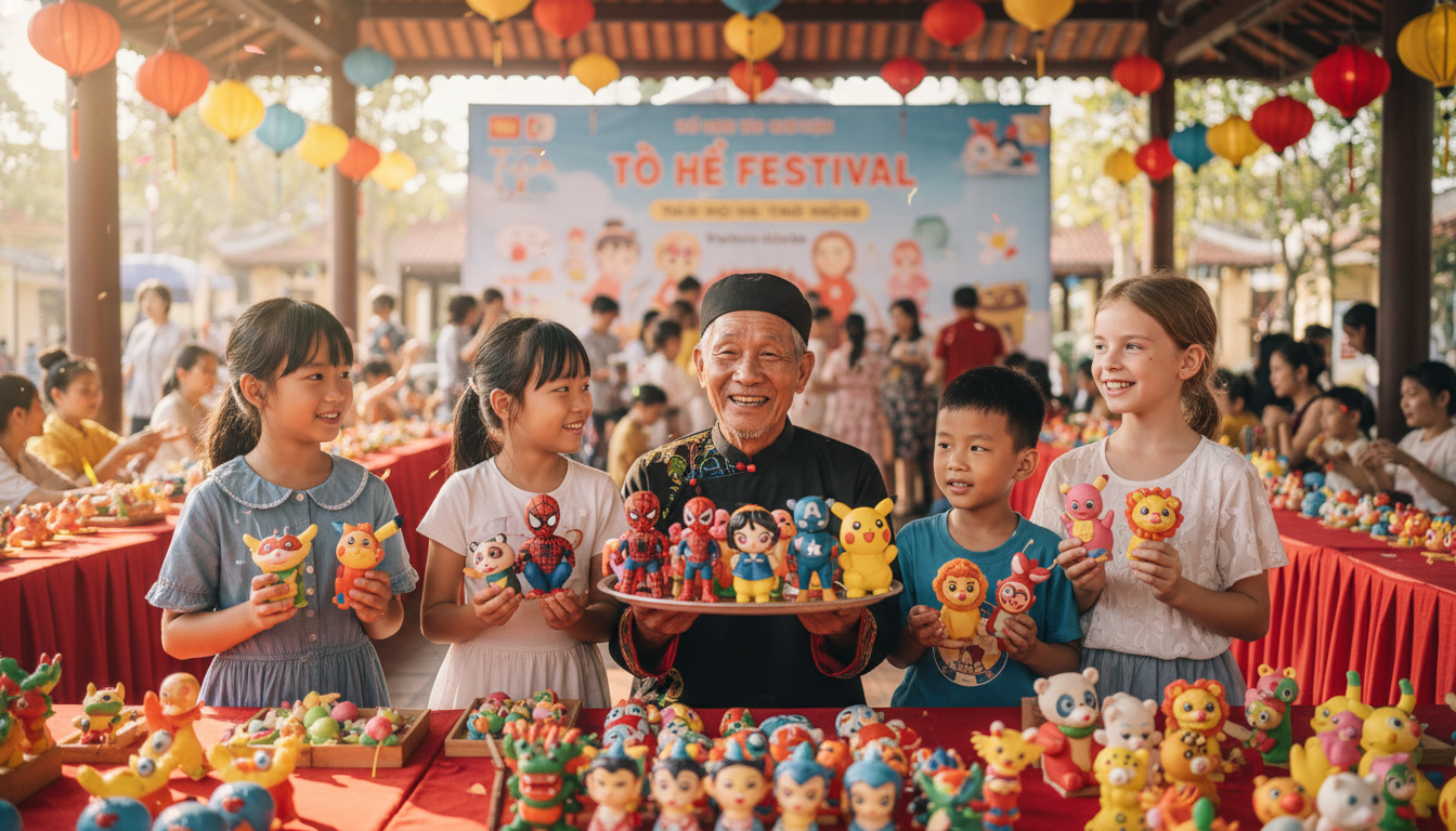 Thuê Nghệ Nhân Nặn Tò He Tại Quận 2. Ảnh 2 Thuê Nghệ Nhân Nặn Tò He Tại Quận 2. Ảnh 2